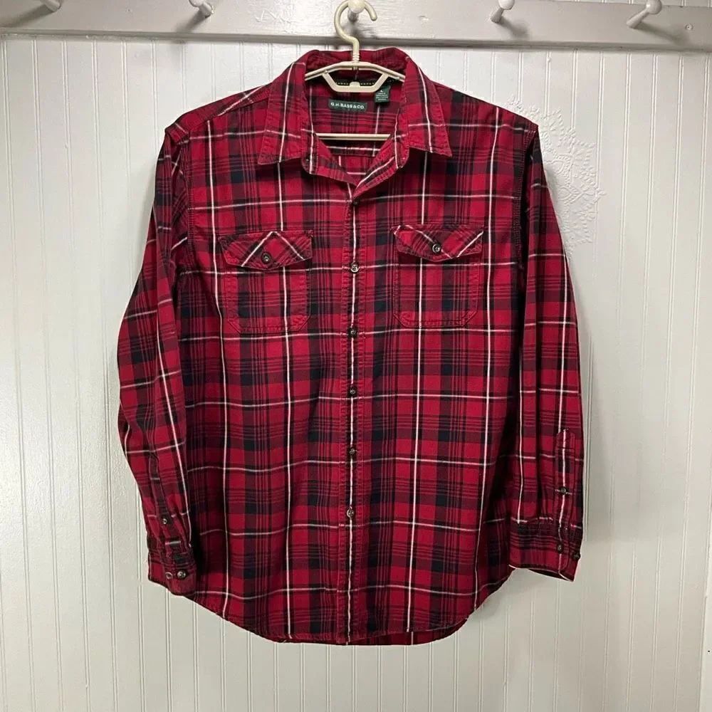 G.H. BASS Plaid Shirt